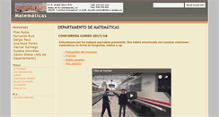 Desktop Screenshot of matematicas.iesangelsanzbriz.net