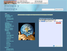 Tablet Screenshot of naturaleza.iesangelsanzbriz.net